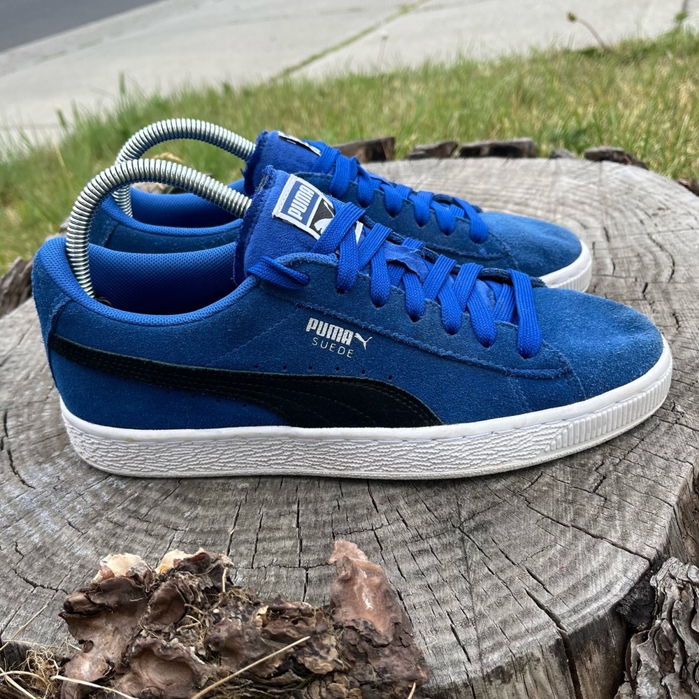 Puma Suede Classic Shoes Men’s Size 7 or Women’s Size 8.5 Cobalt Blue Sneakers